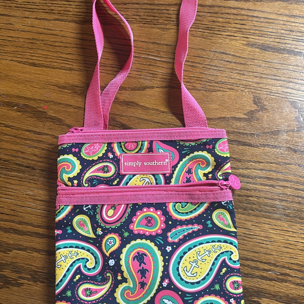 Simply Southern Vibrant Paisley Bag